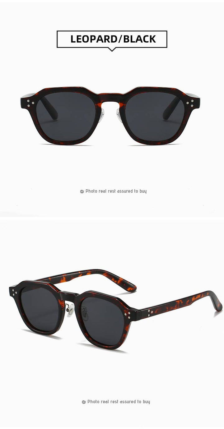 Retro Street Style Square Frame Sunglasses