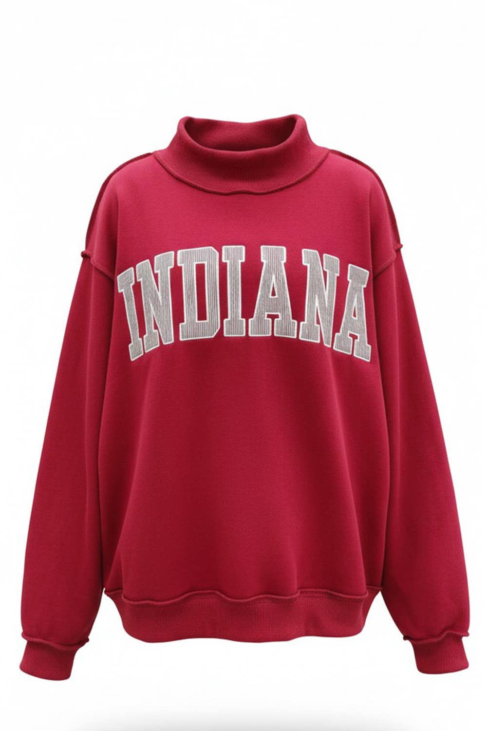 IT2594E-INDIANA1 | 'INDIANA' Stripe Embroidered Sweatshirt