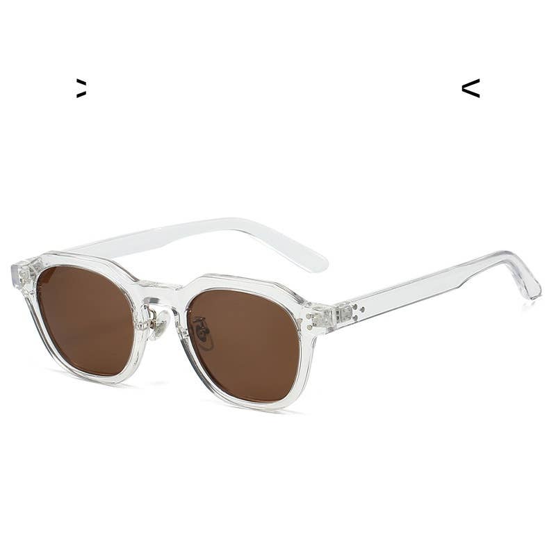 Retro Street Style Square Frame Sunglasses