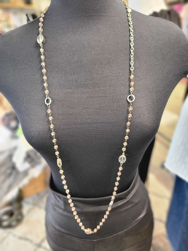 Beaded Chandelier Necklace