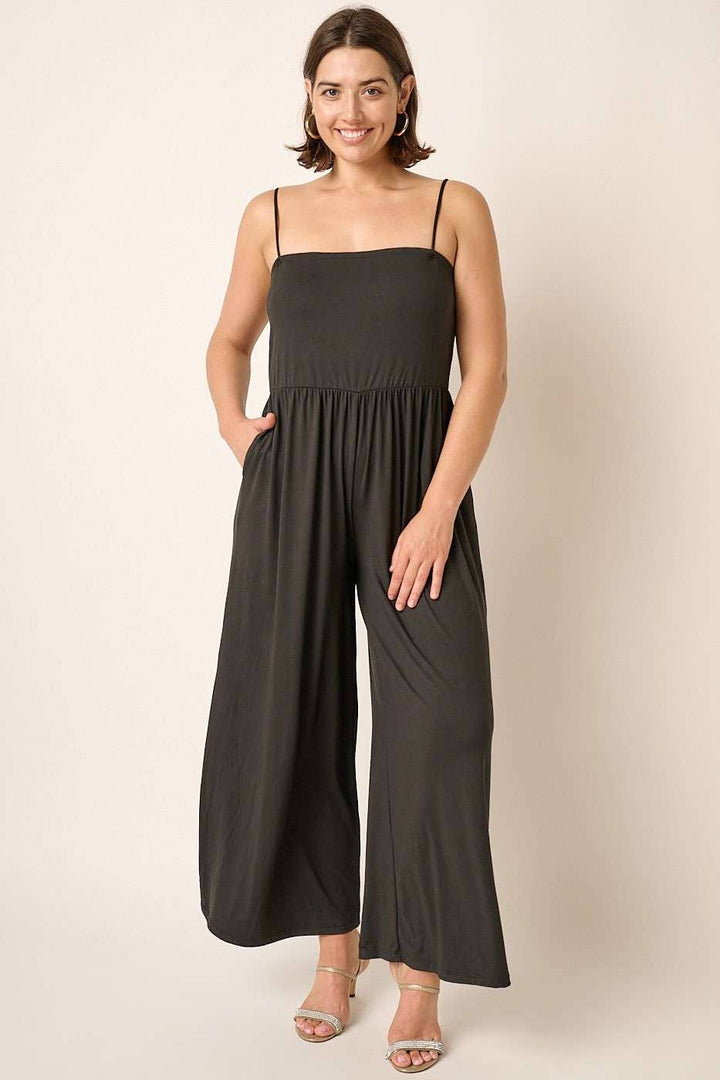 Black Tank Jumpsuit