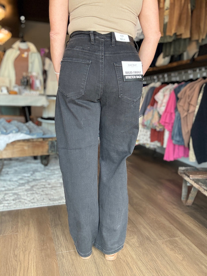 Judy Blue Rigid Black Jeans