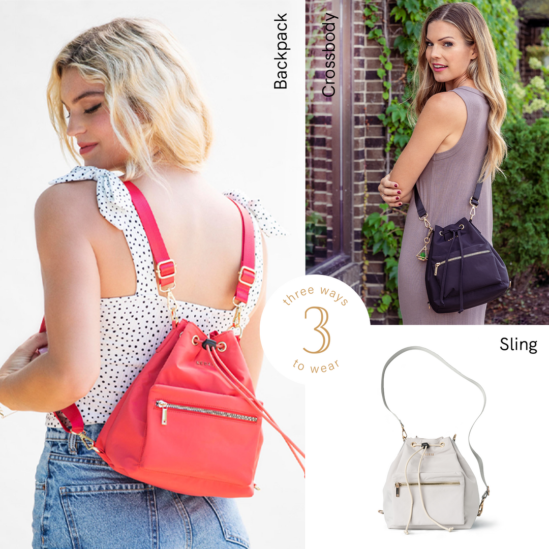 Kedzie Aries Convertible Bucket Bag