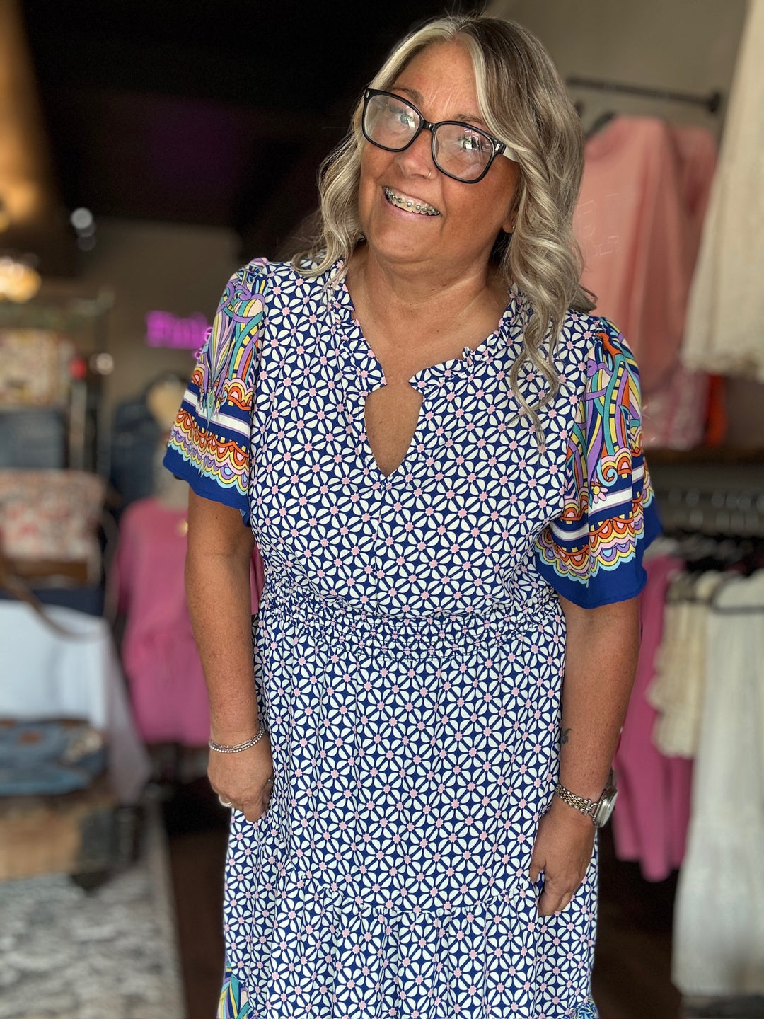 Seaside Mosaic Dress