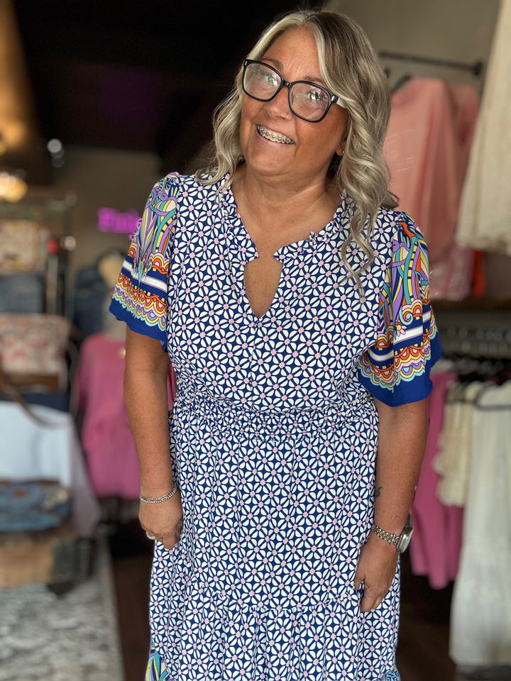 Seaside Mosaic Dress