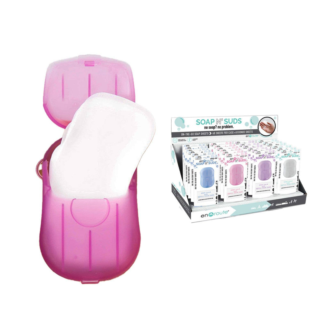 Soap'n Suds On-The-Go Soap Sheets