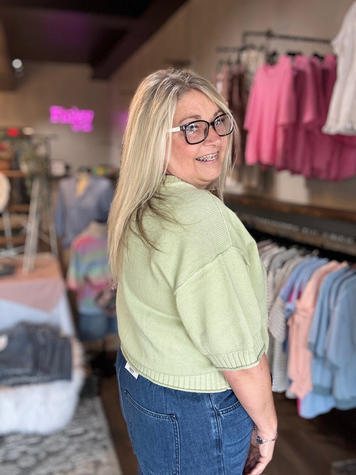 Spring Comfort Knit Cardigan Top