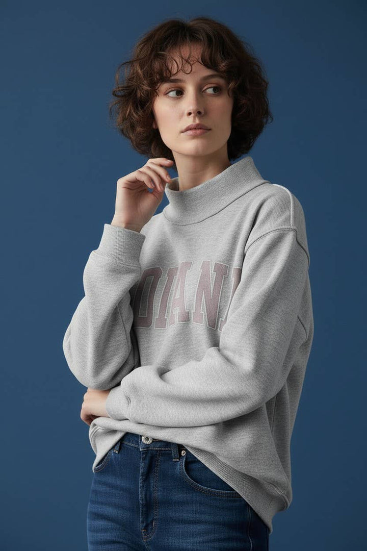 IT2594E-INDIANA1 | 'INDIANA' Stripe Embroidered Sweatshirt