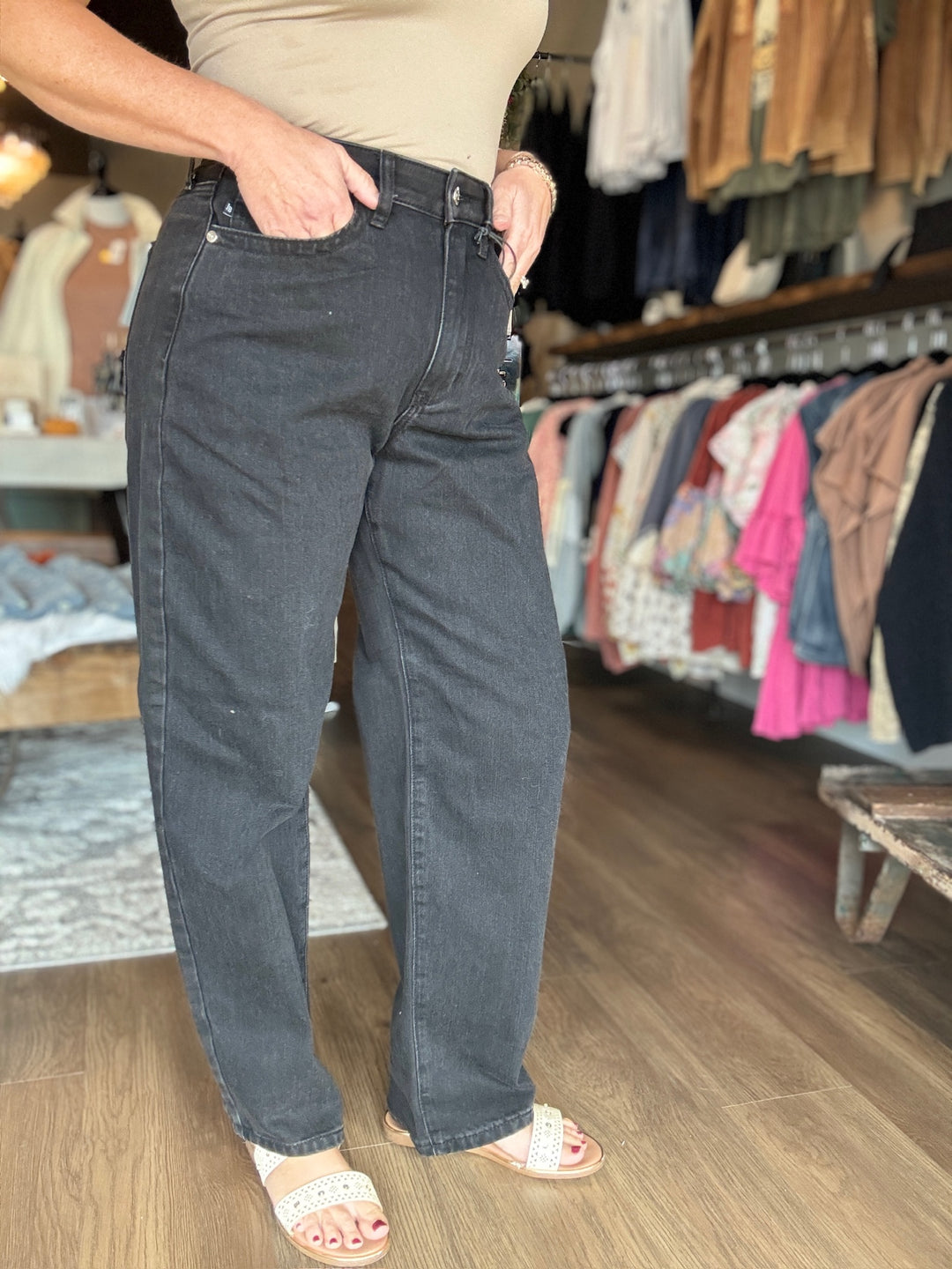 Judy Blue Rigid Black Jeans