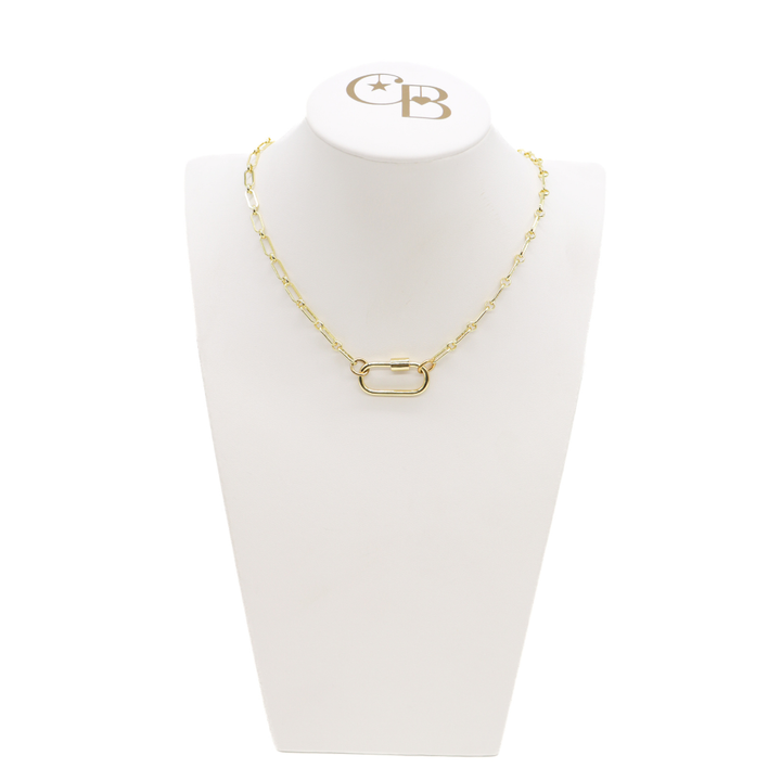 Paige Necklace w/ Piper Carabiner 18"