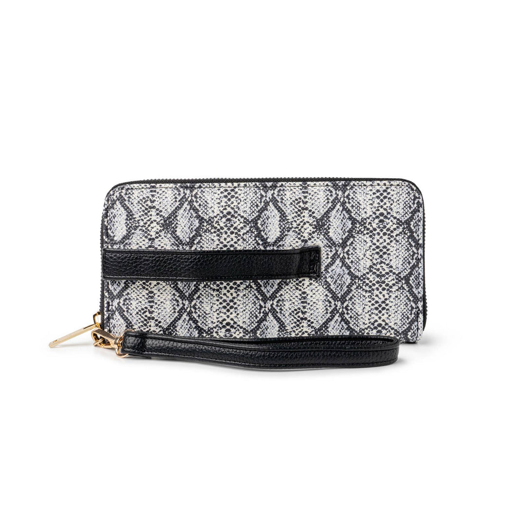 Kedzie Patterned Zip-Around Clutch