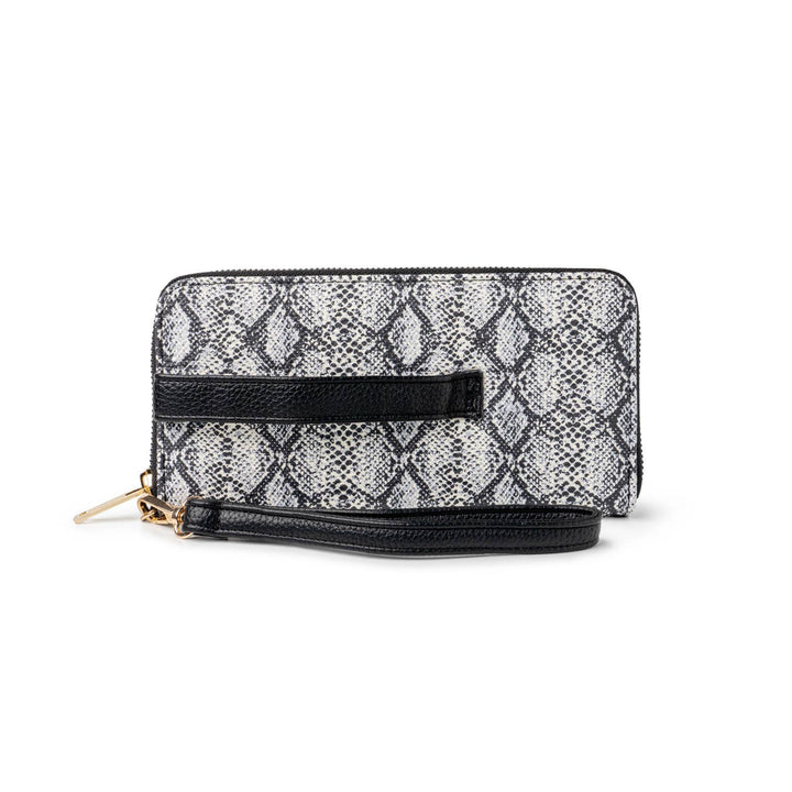Kedzie Patterned Zip-Around Clutch