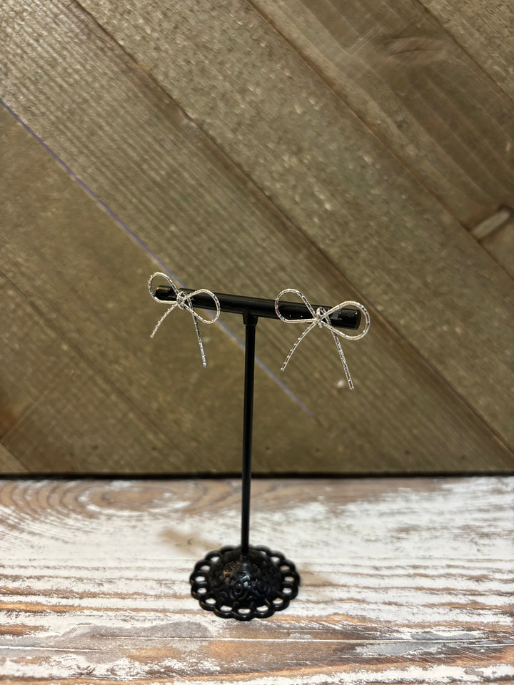 Bow Stud Earring