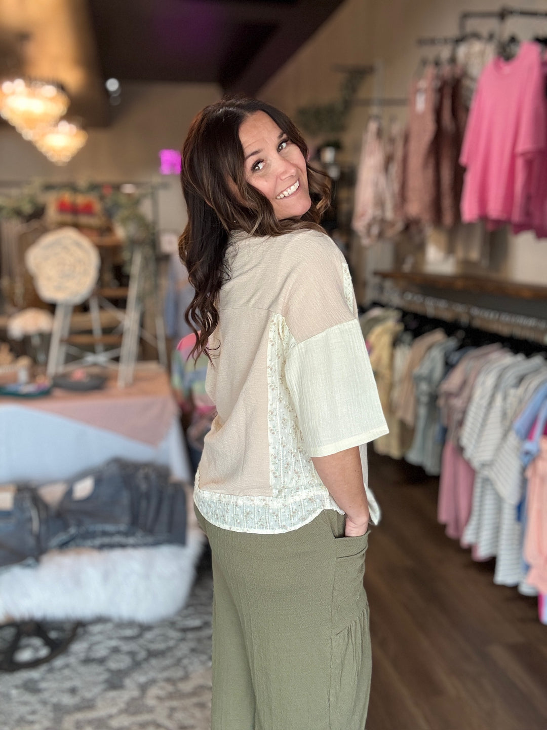 Boho Prairie Patch Tee