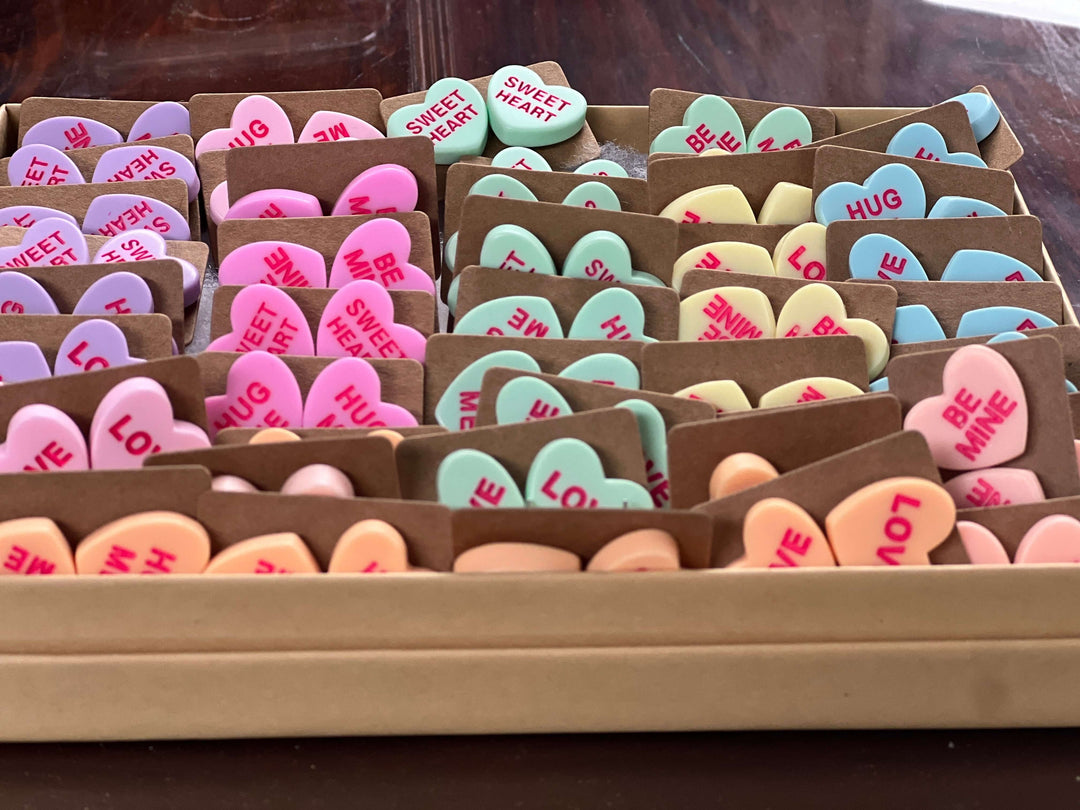 Conversation Heart Earrings