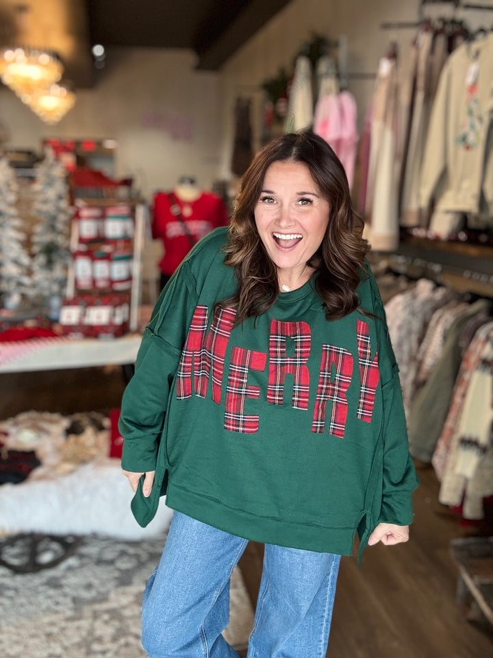 Merry Green Sweatshirt