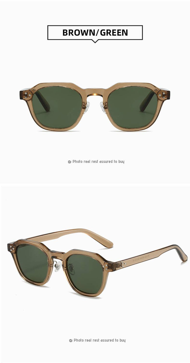 Retro Street Style Square Frame Sunglasses
