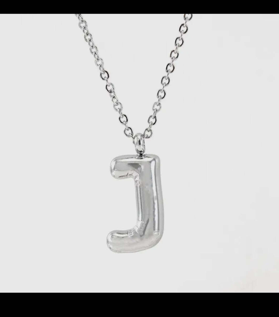 Bubble Letter Necklace