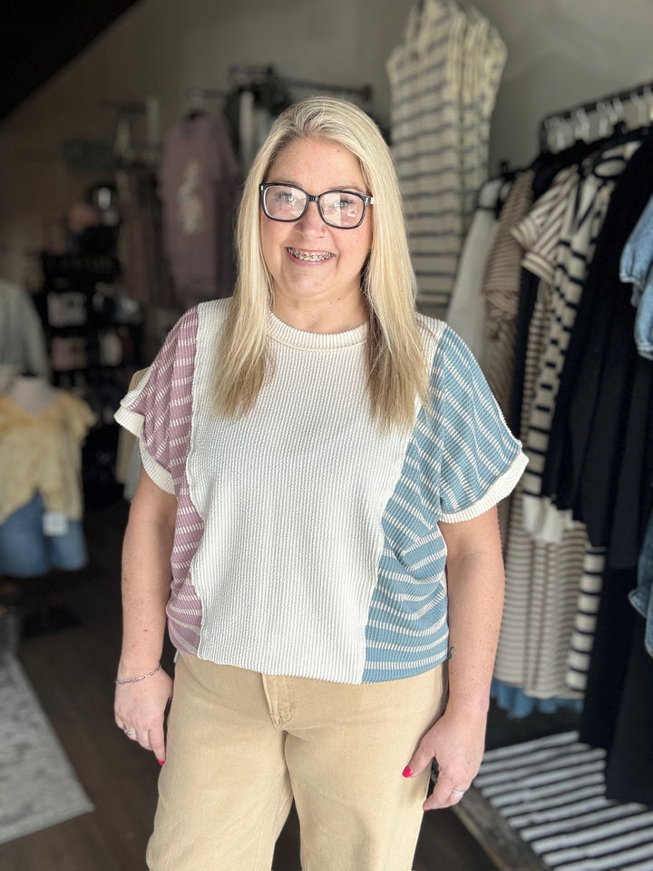 Americana Striped Tee