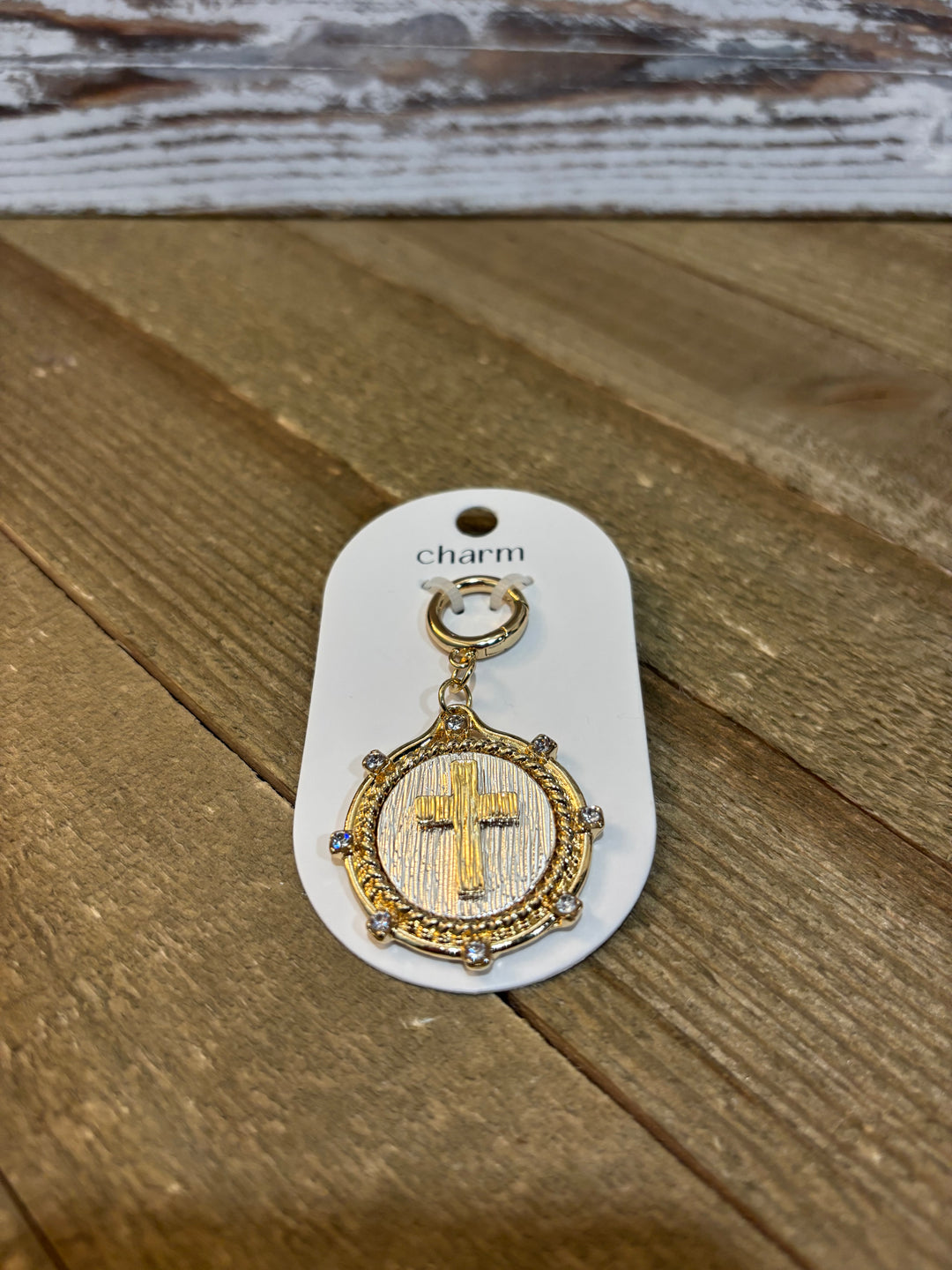 Cross Bag Charm