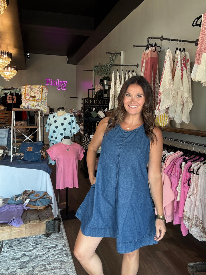 Everyday Darling Denim Dress