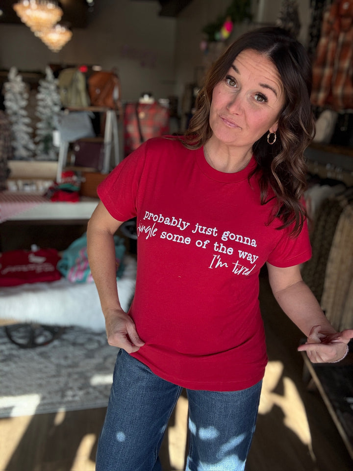 Jingle some of the way tee