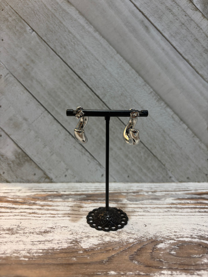 Chunky Twisted Hoop Earrings