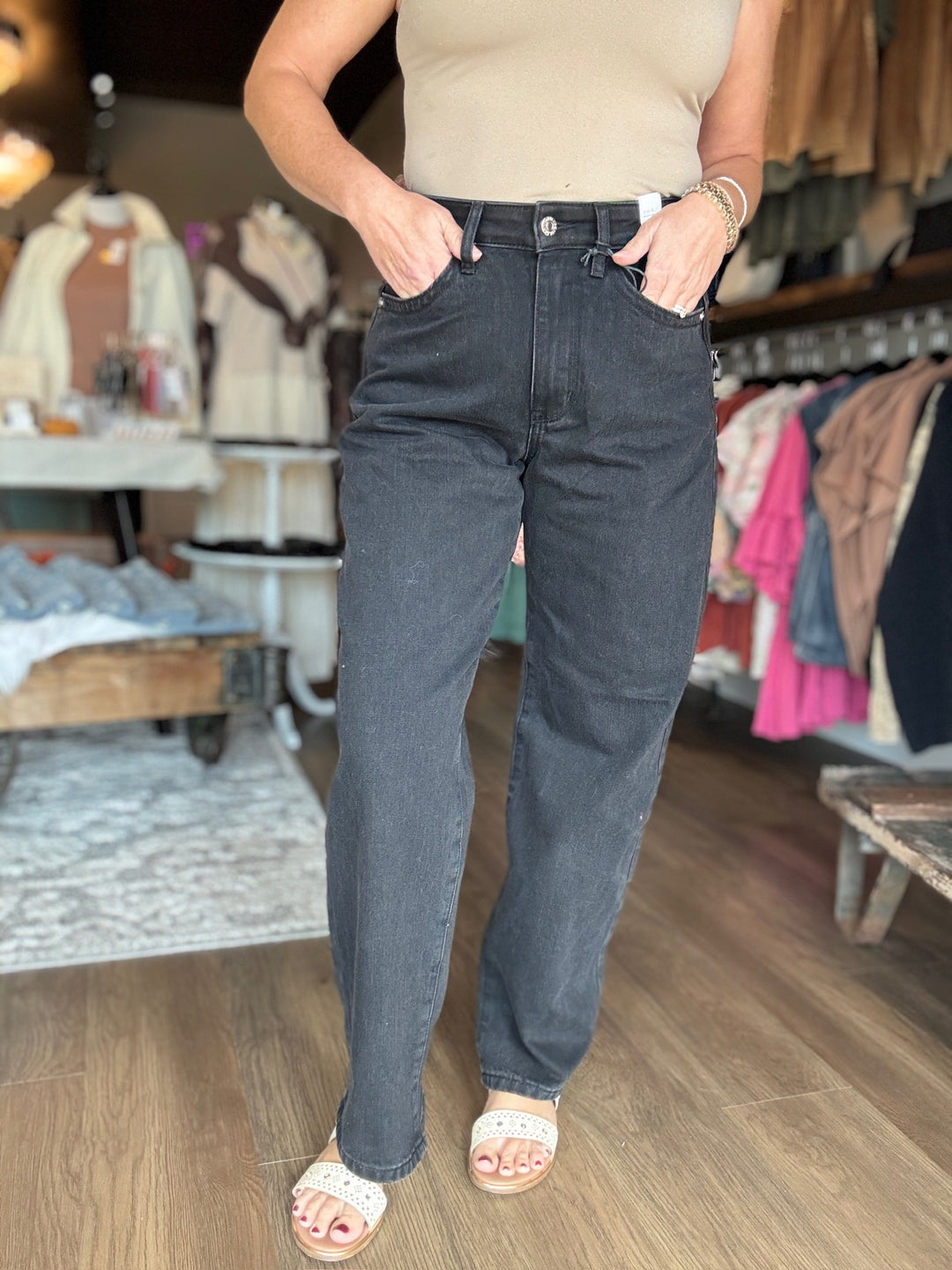 Judy Blue Rigid Black Jeans