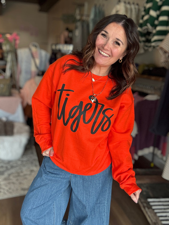 Orange Tigers Sweatshirt