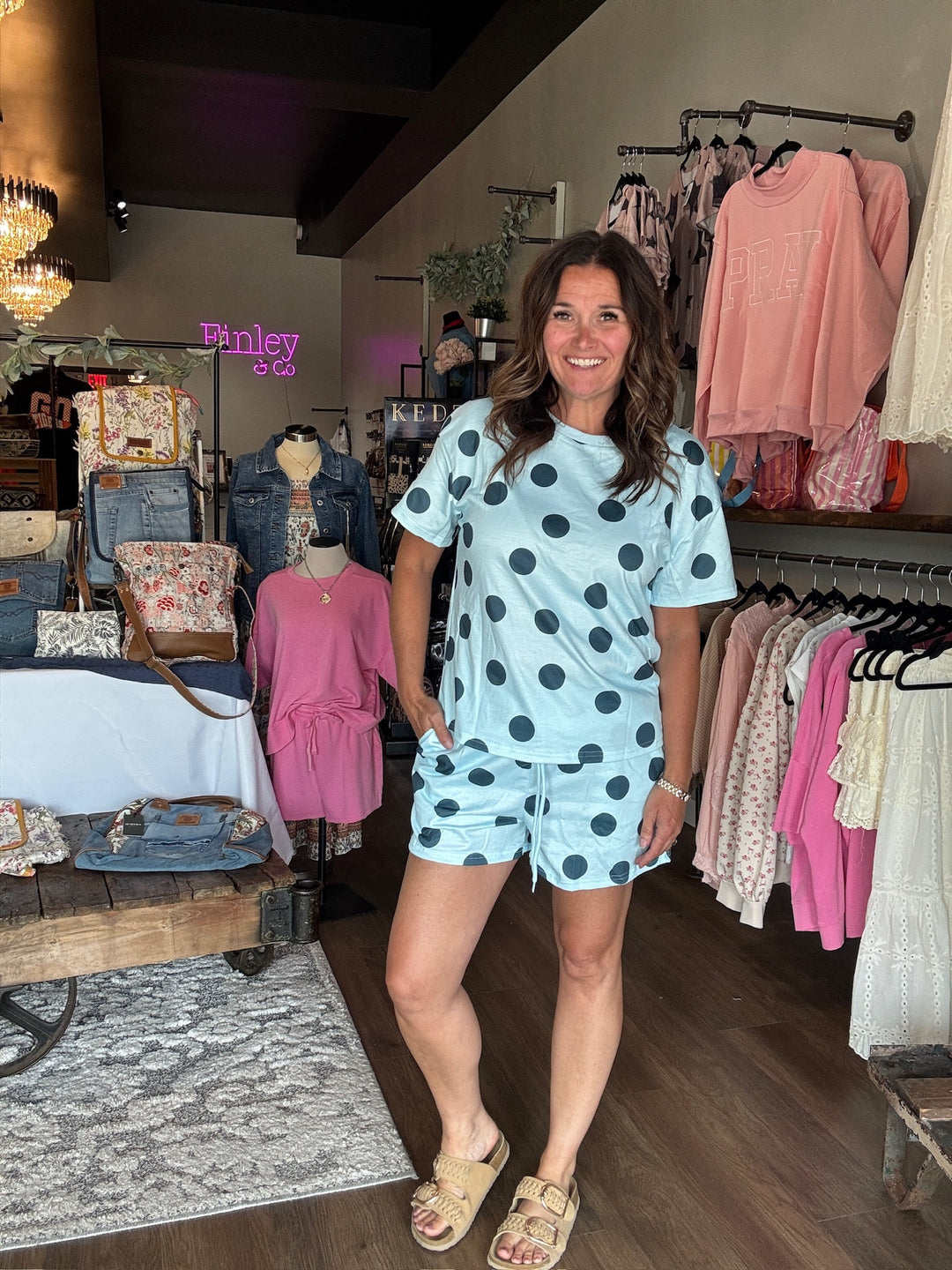 Bubble Blue Lounge Set