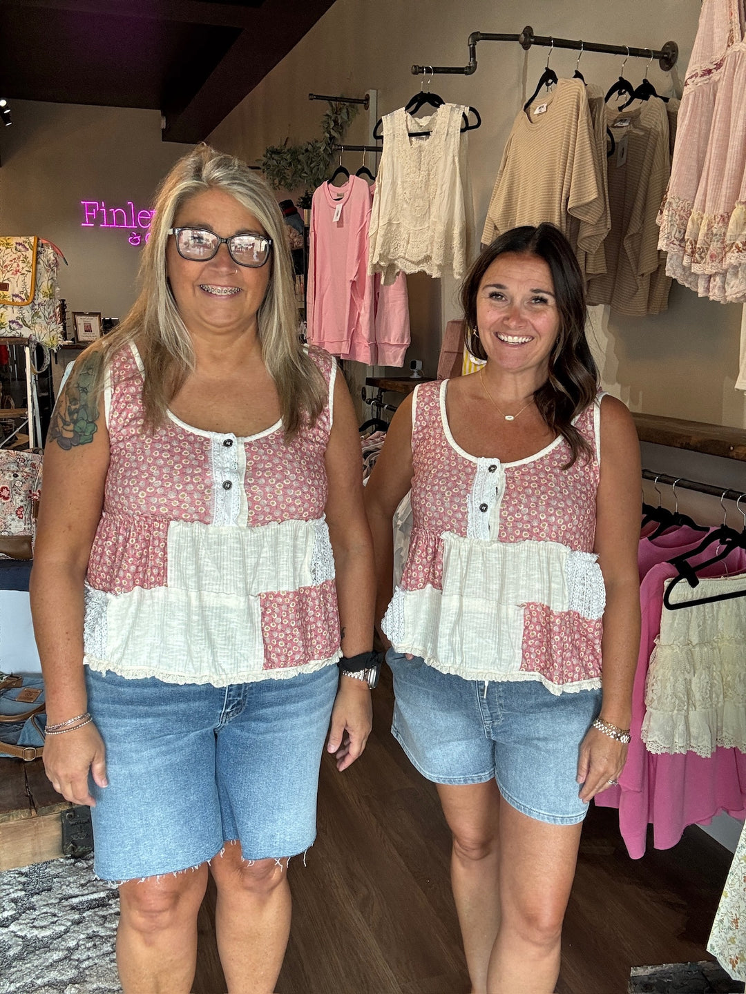 Summer Fun Floral Tank