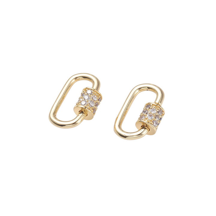 Small Gabi Gold Carabiner