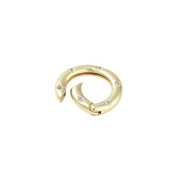 Lily Round Gold Carabiner