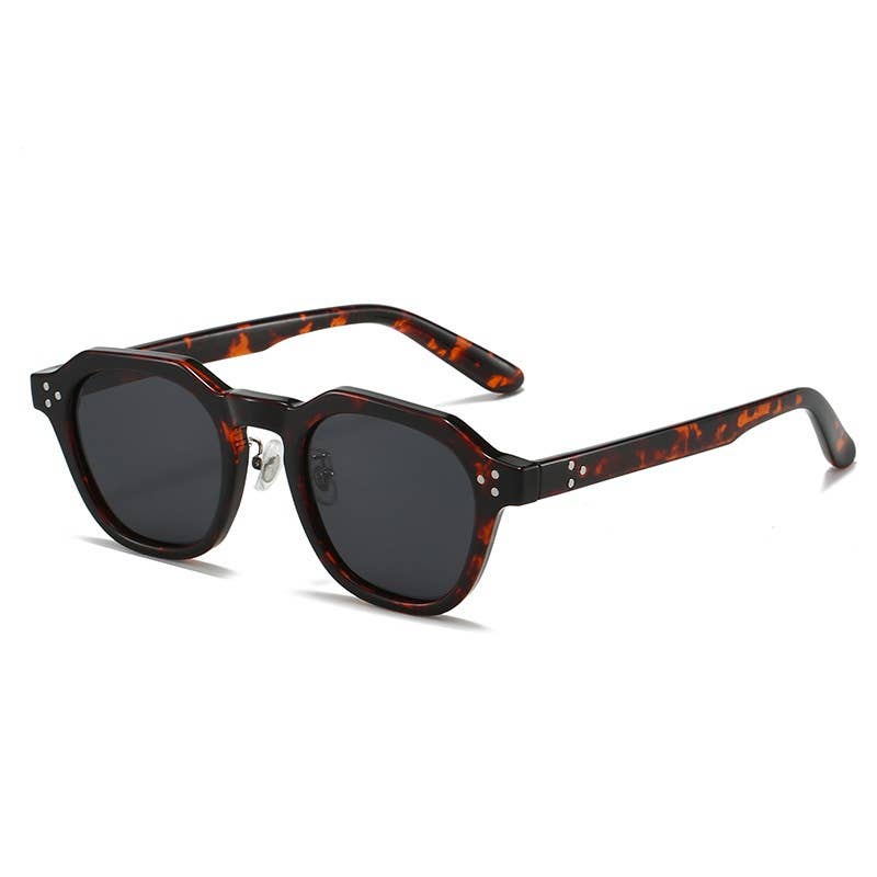 Retro Street Style Square Frame Sunglasses