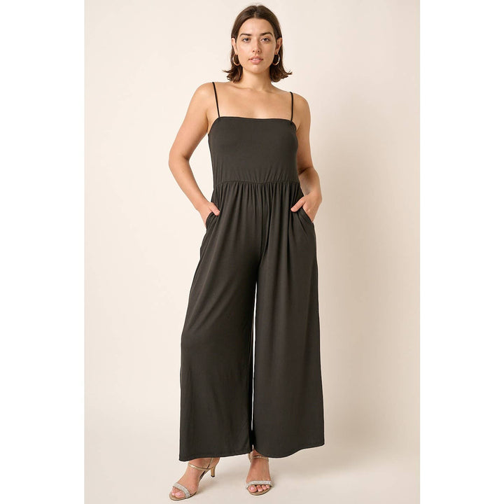 Black Tank Jumpsuit