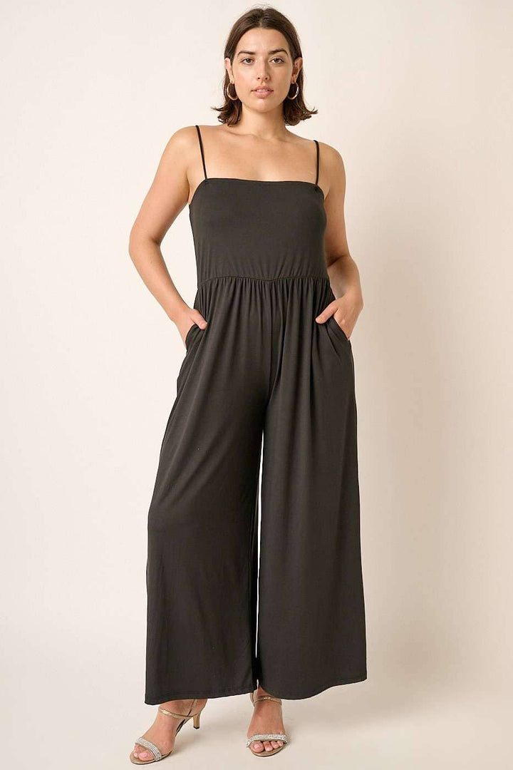 Black Tank Jumpsuit