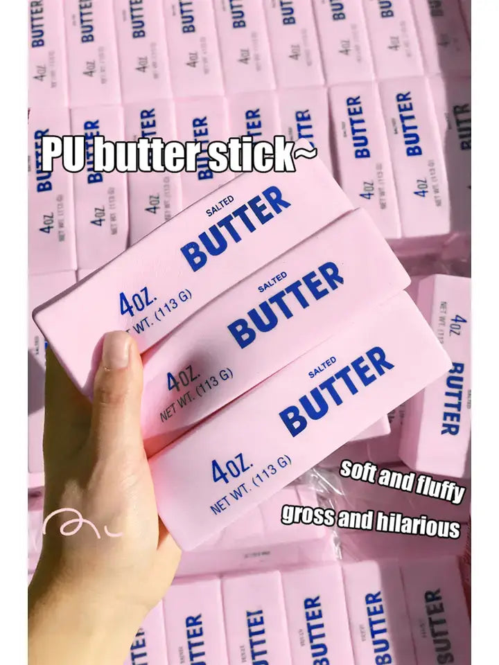 Butter Pressure Squishy Toy