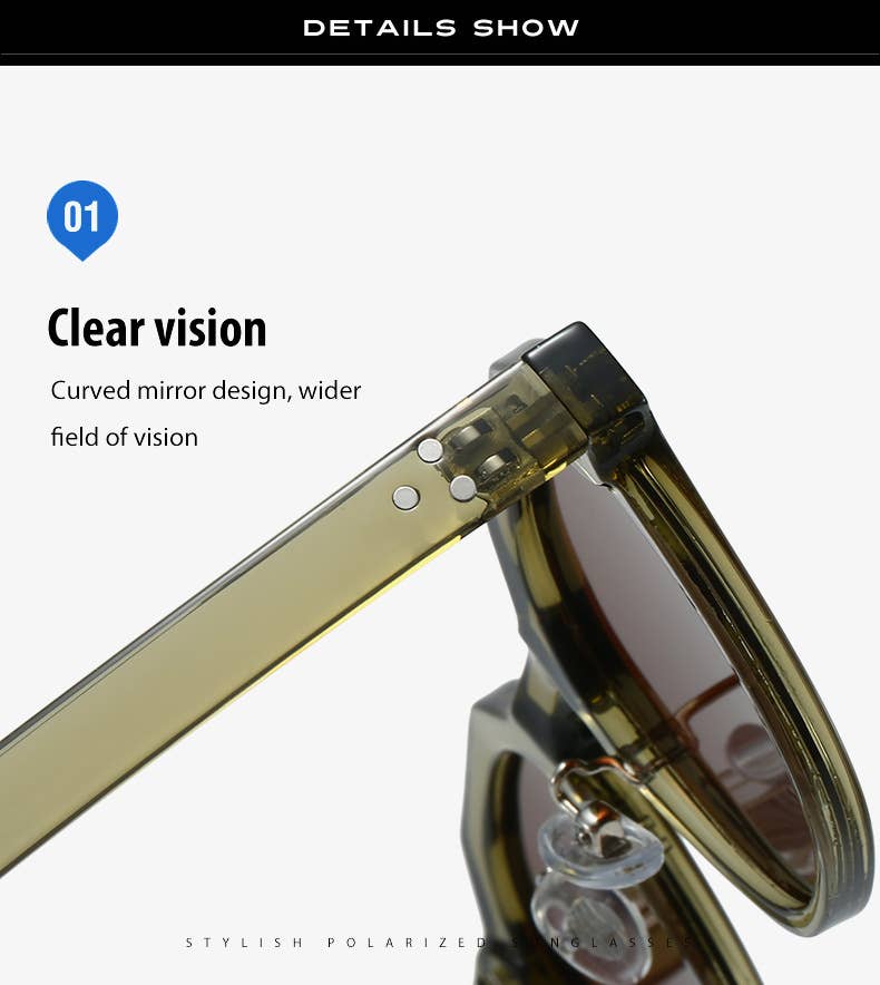 Retro Street Style Square Frame Sunglasses