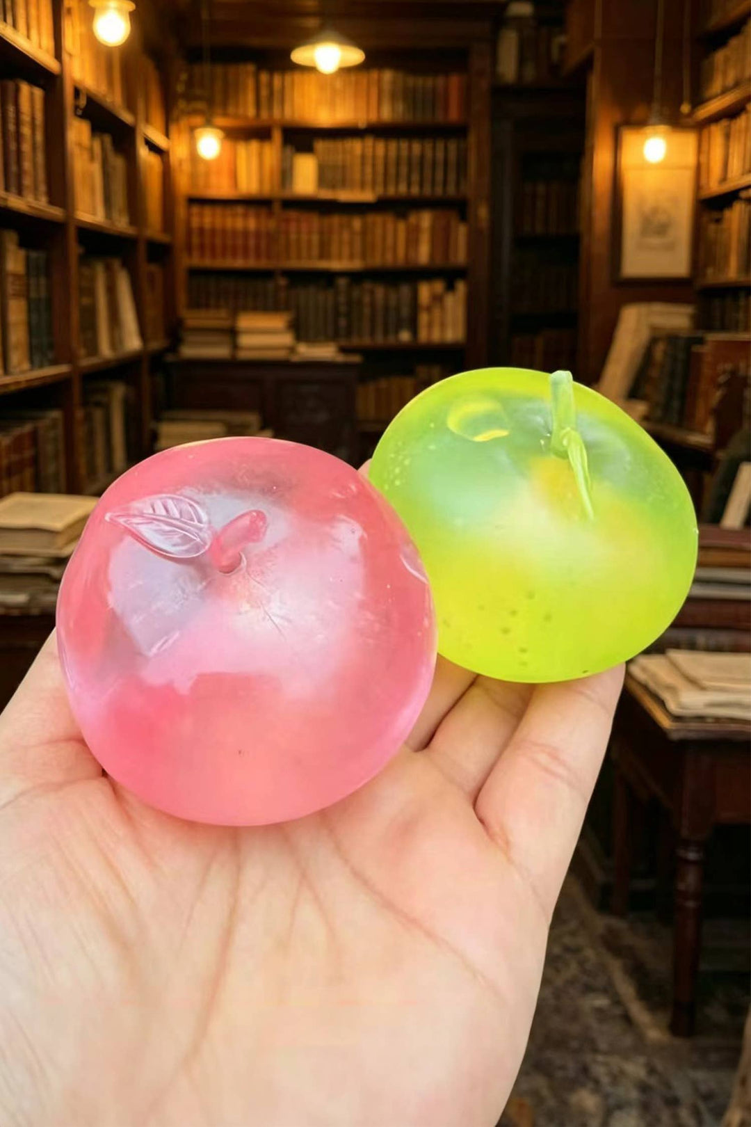 Pink Apple Squishy Toy