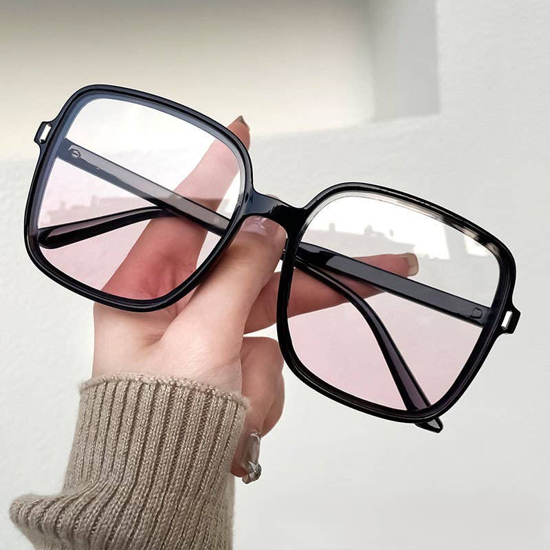 Square gradient color Sunglasses - Women's