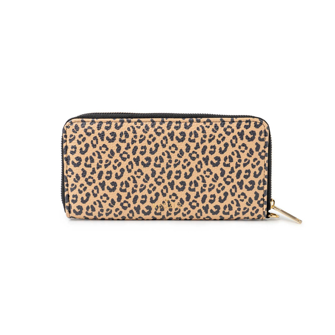 Kedzie Patterned Zip-Around Clutch