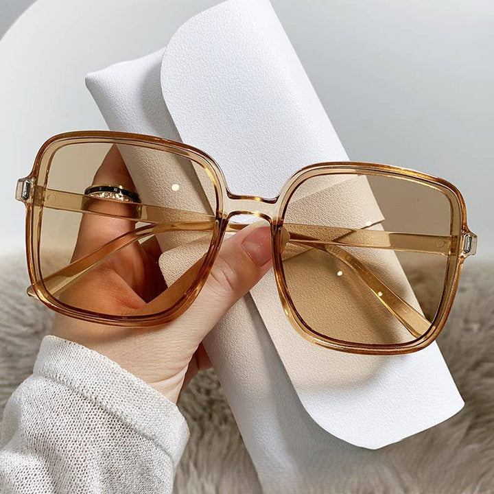 Square gradient color Sunglasses - Women's